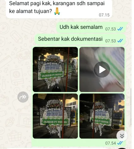Pengiriman Papan Bunga Selamat Cemeng Donorojo